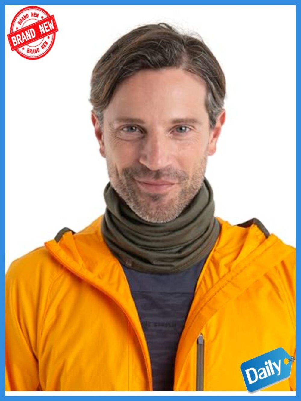 Merino Wool Neck Gaiter Face Mask Ski Accessory